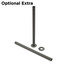OE-A-PIP-501-300-PW - Arlington Traditional Manual Angled Light Pewter Radiator Valves OE-A-PIP-501-300-PW - Arlington Traditional Manual Angled Light Pewter Radiator Valves